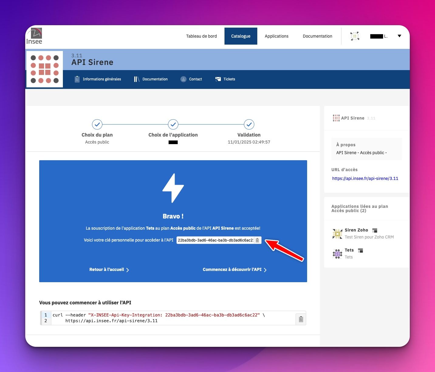 Lexolia SIREN-SIRET for Zoho CRM - ÉTAPE 20