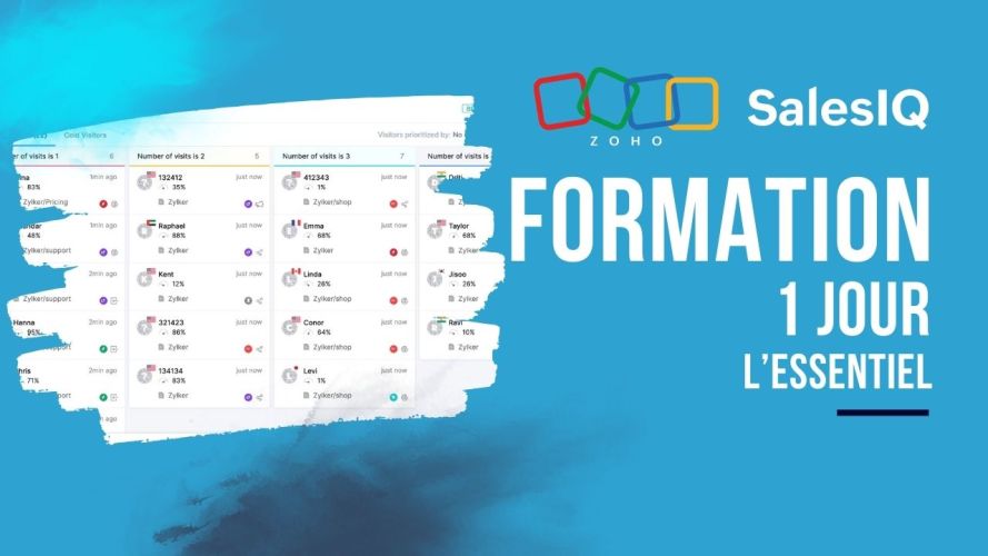 Formation Zoho SalesIQ