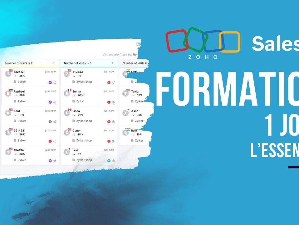 Formation Zoho SalesIQ